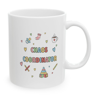 Chaos Coordinator Mug | Funny Parent & Teacher Cup