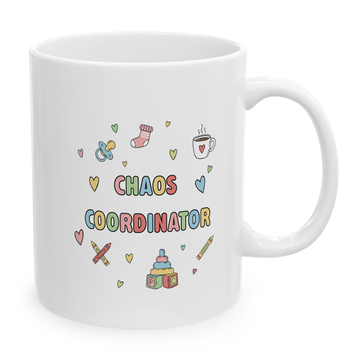 Chaos Coordinator Mug | Funny Parent & Teacher Cup