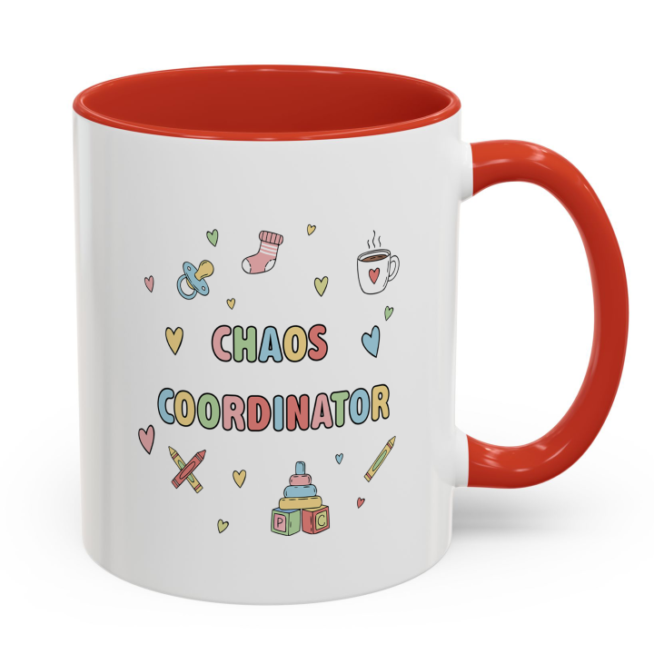 Chaos Coordinator Mug | Funny Parent & Teacher Cup