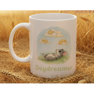 Mouse Daydreamer Mug – Cute Cheese Clouds Topolina Series