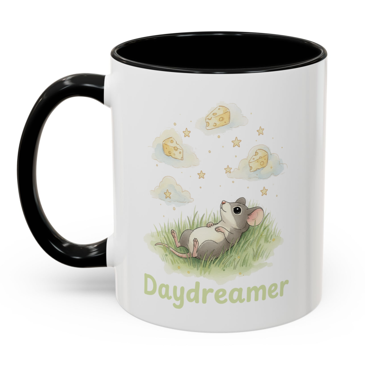 Cute Mouse Daydreamer Mug – Topolina Series