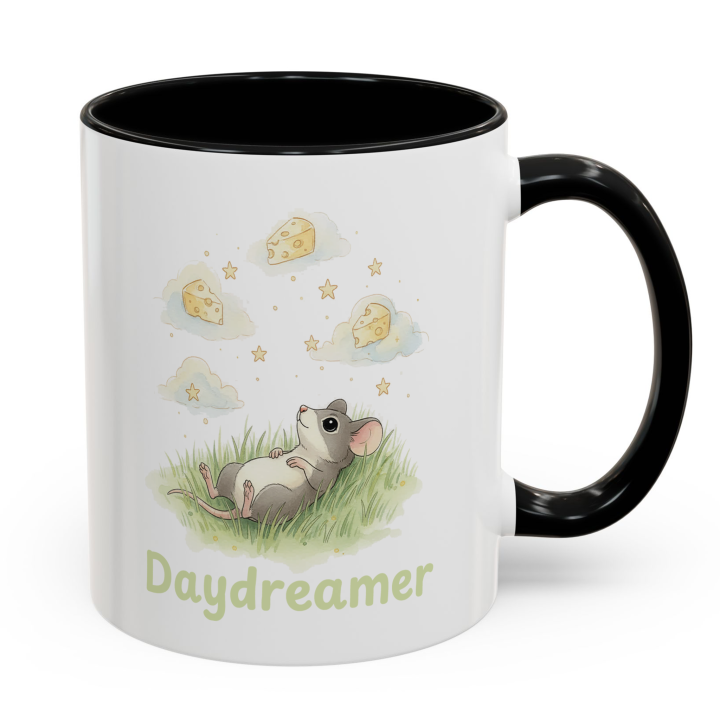 Cute Mouse Daydreamer Mug – Topolina Series