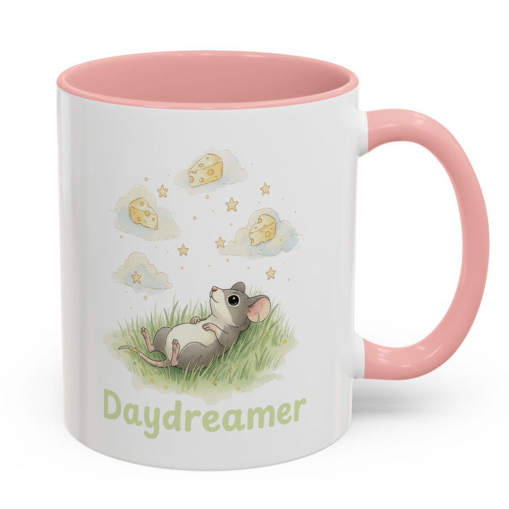 Cute Mouse Daydreamer Mug – Topolina Series