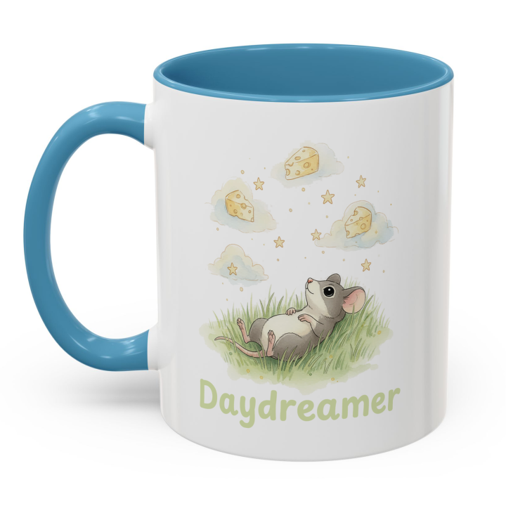 Cute Mouse Daydreamer Mug – Topolina Series