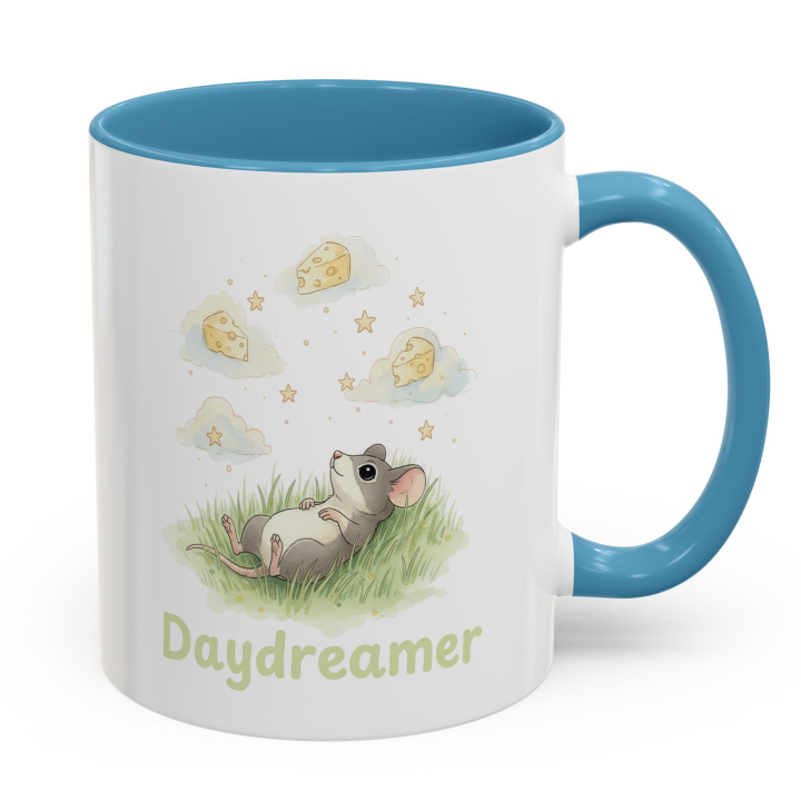 Cute Mouse Daydreamer Mug – Topolina Series