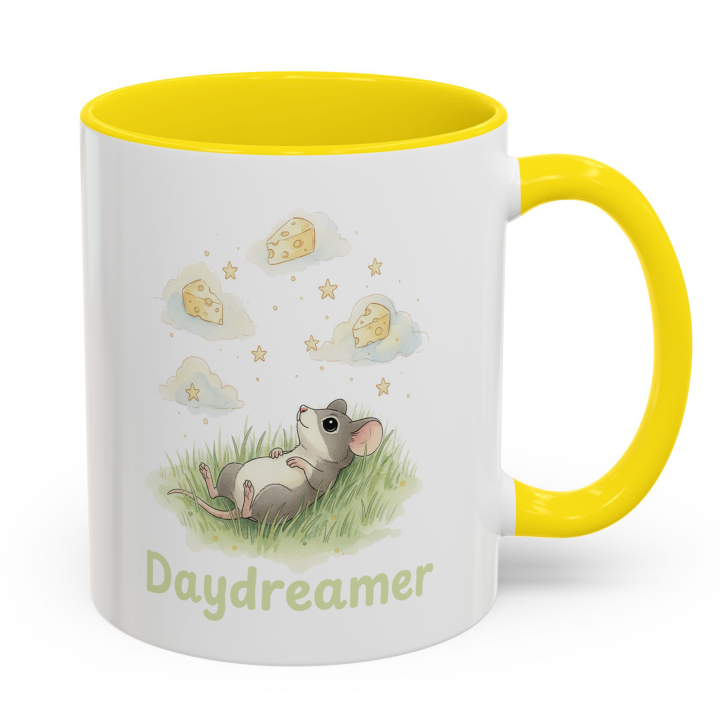 Cute Mouse Daydreamer Mug – Topolina Series