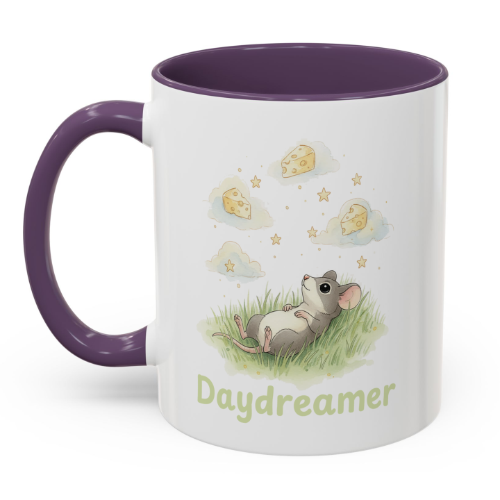 Cute Mouse Daydreamer Mug – Topolina Series