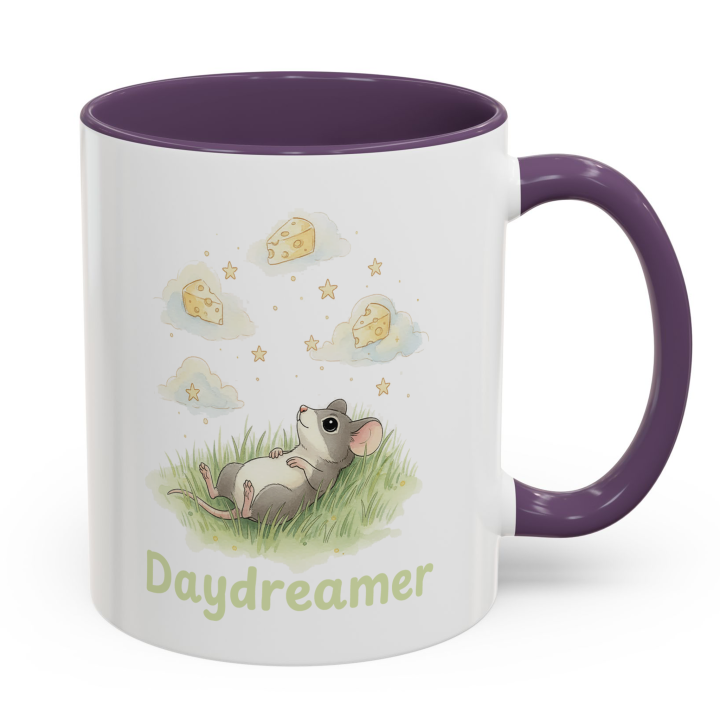 Cute Mouse Daydreamer Mug – Topolina Series