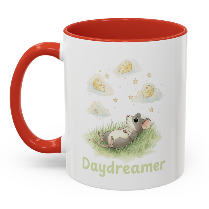 Cute Mouse Daydreamer Mug – Topolina Series