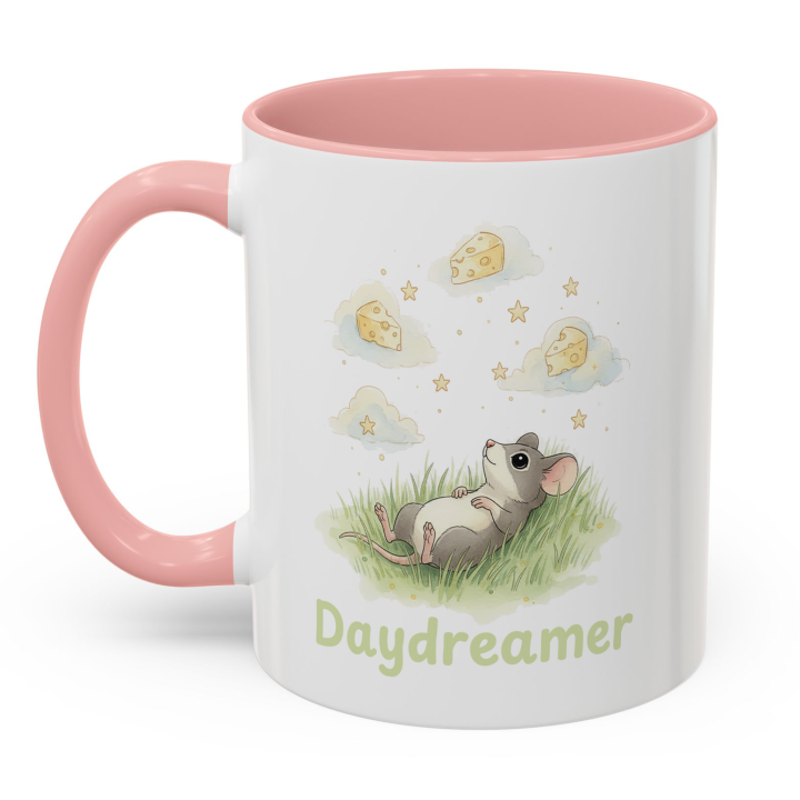 Cute Mouse Daydreamer Mug – Topolina Series