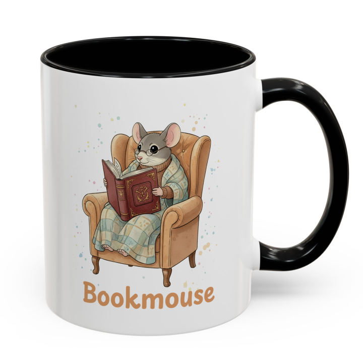 Bookmouse Reading Mouse Mug – Topolina Series