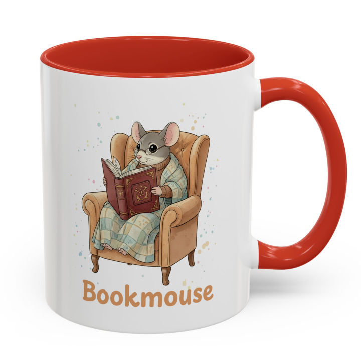 Bookmouse Reading Mouse Mug – Topolina Series