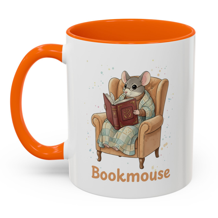Bookmouse Reading Mouse Mug – Topolina Series