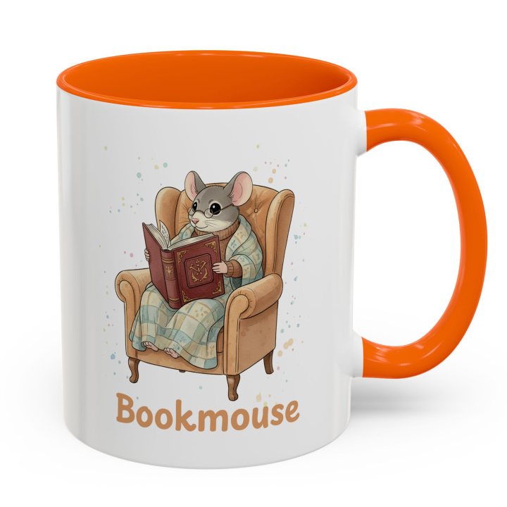 Bookmouse Reading Mouse Mug – Topolina Series