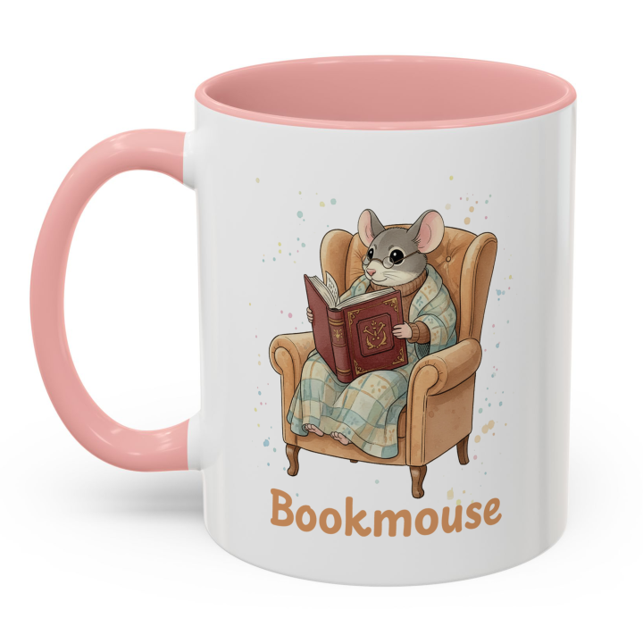 Bookmouse Reading Mouse Mug – Topolina Series