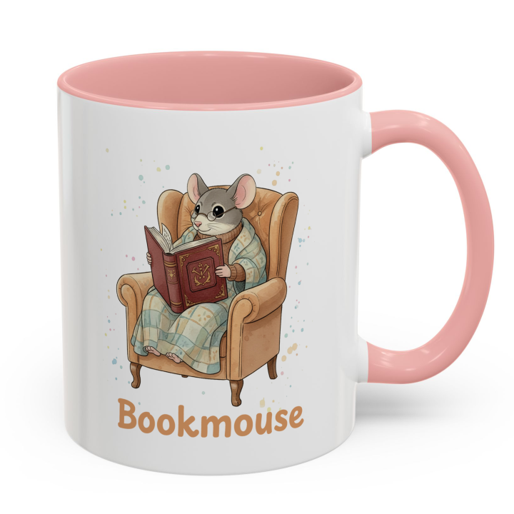 Bookmouse Reading Mouse Mug – Topolina Series