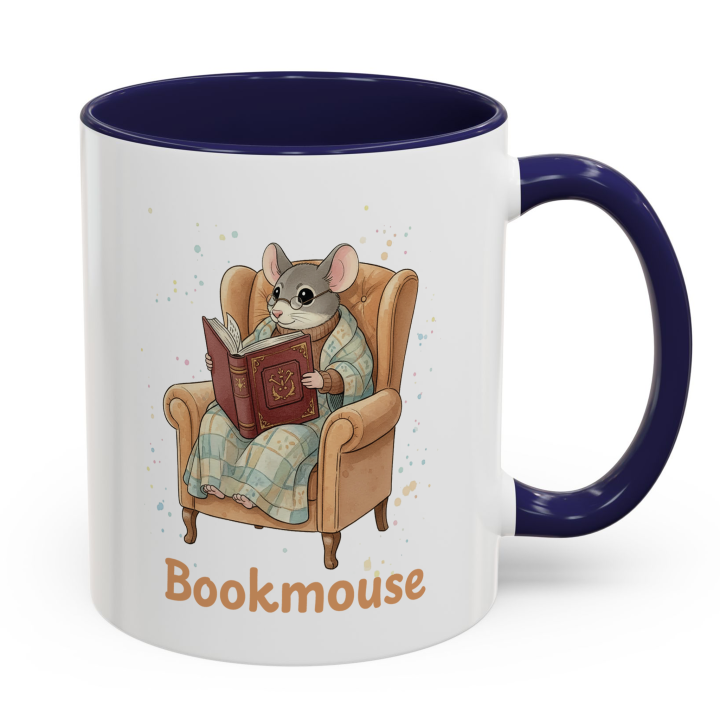Bookmouse Reading Mouse Mug – Topolina Series