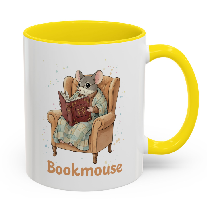 Bookmouse Reading Mouse Mug – Topolina Series