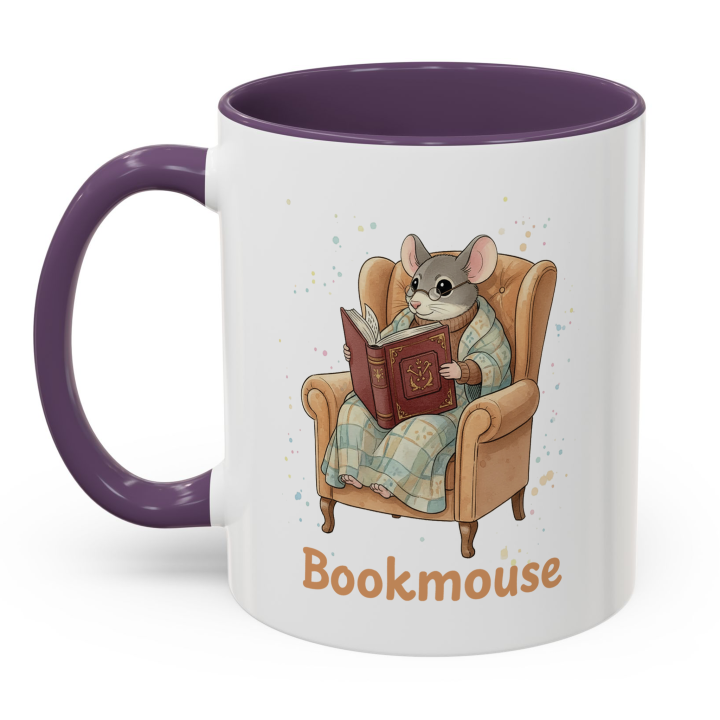 Bookmouse Reading Mouse Mug – Topolina Series