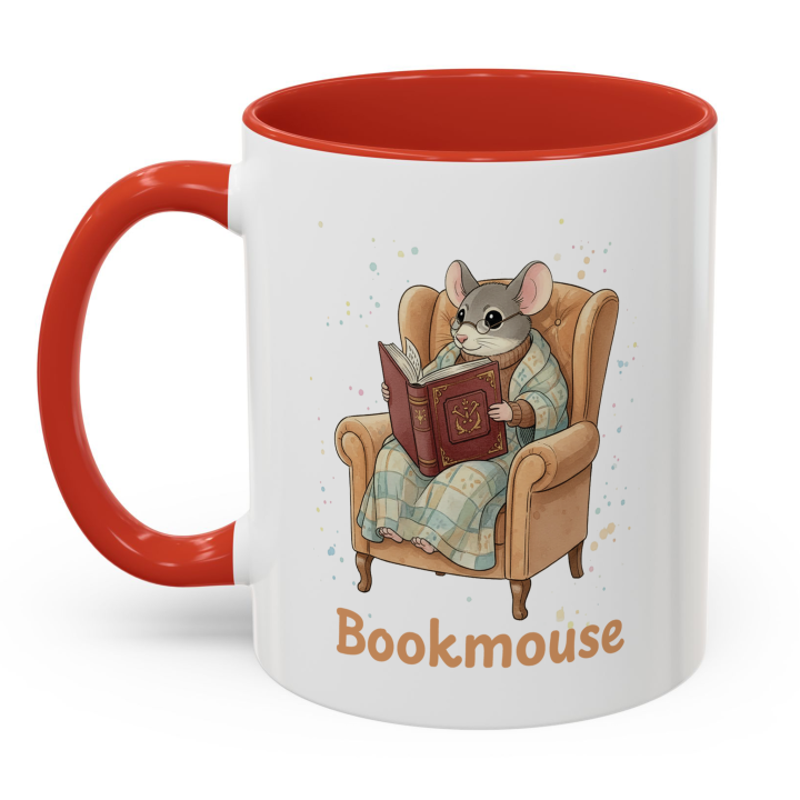 Bookmouse Reading Mouse Mug – Topolina Series