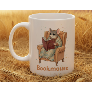 Bookmouse Reading Mouse Mug – Topolina Series