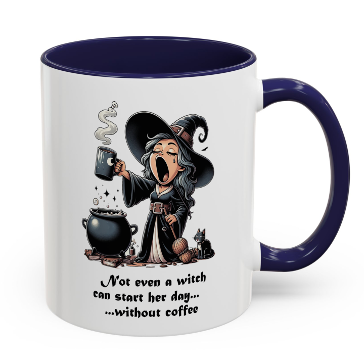 Funny Witch Coffee Mug Gift – Not Even a Witch Quote | miceystore.com