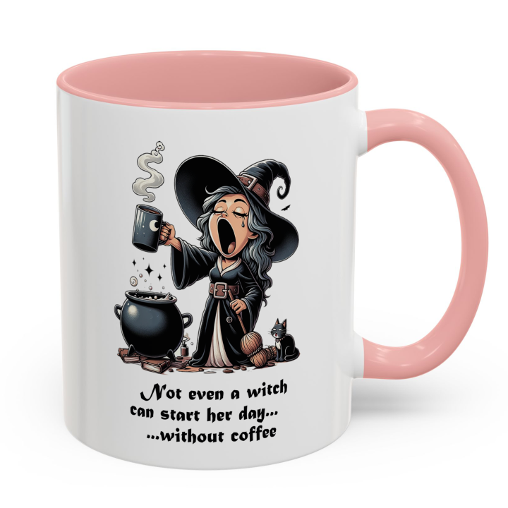 Funny Witch Coffee Mug Gift – Not Even a Witch Quote | miceystore.com
