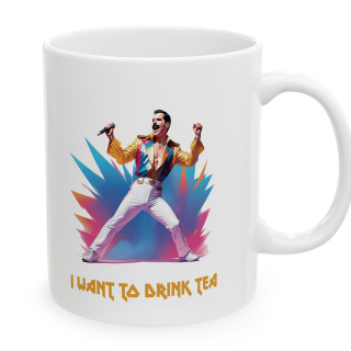 Funny Tea Lover Mug Gift – Rock Anthem Parody | miceystore.com